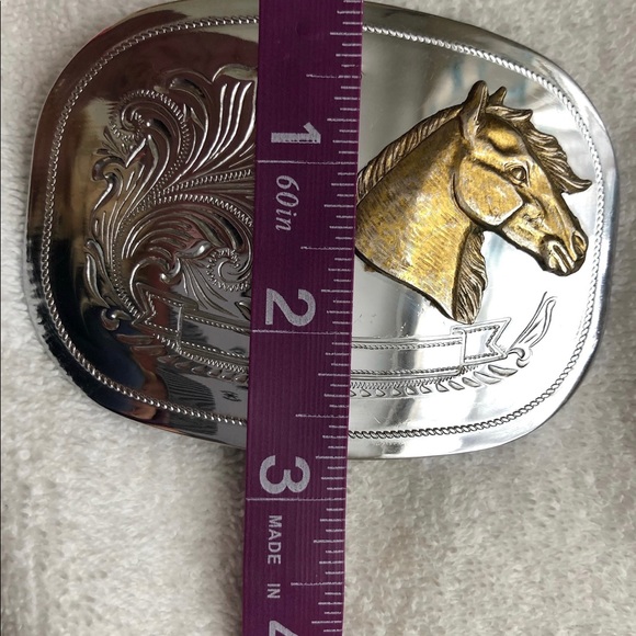 Vintage Western Style Belt Buckle - Picture 4 of 4